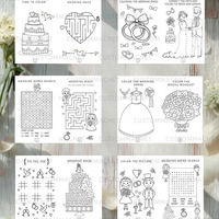 12 pages of wedding activities preview